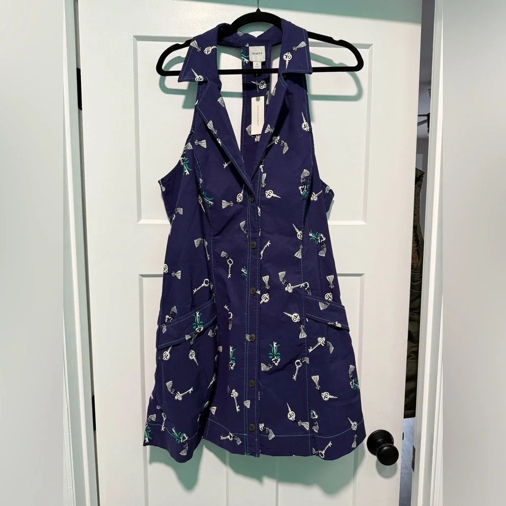NWT Anthropologie T-back Mini Blazer Dress, size XL - Picture 9 of 11